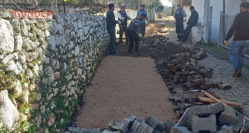 Çökertme mahallesi’ne 3 bin 100 metre içme suyu hattı
