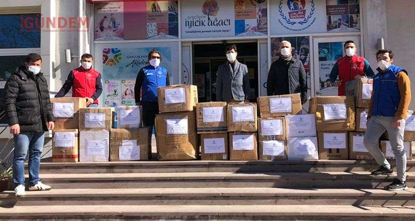 Milas Gençlik Merkezi İdlib’e yardım kampanyası