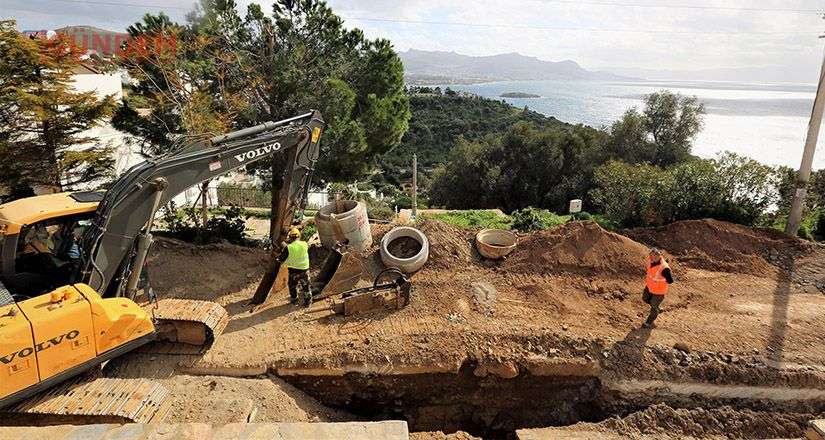 60 kilometre kanalizasyon hattı tamamlandı
