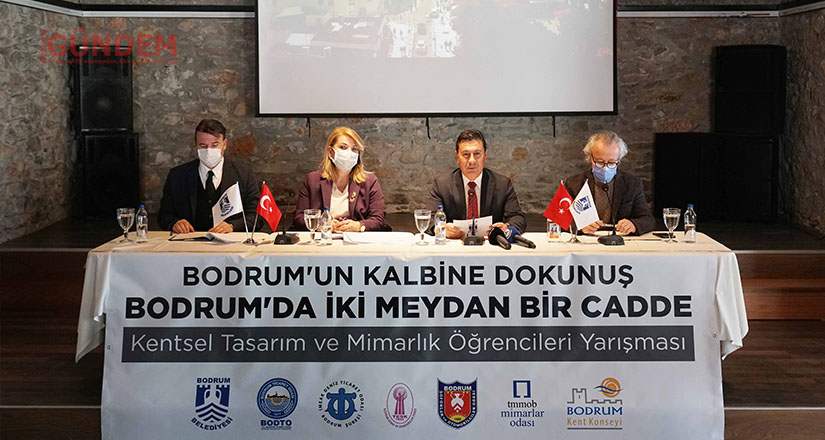 Bodrum’da iki meydan bir cadde proje yarışması
