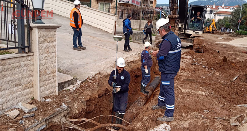 İl genelinde içme suyu hatları yenileniyor