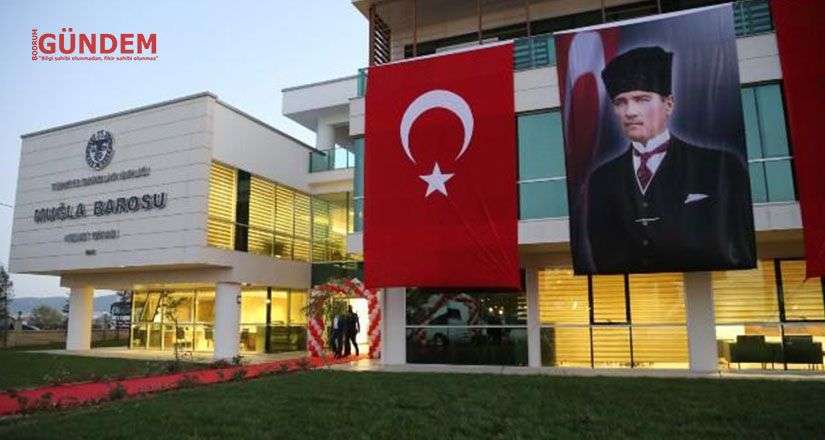 Muğla Barosuna bağlı Avukatlar Hukuksuzluğa Karşı Birleşti