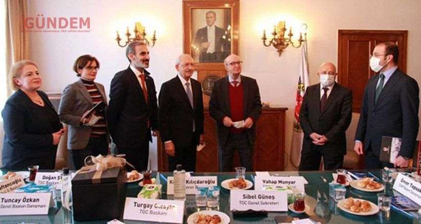 Kemal Kılıçdaroğlu TGC’yi ziyaret etti