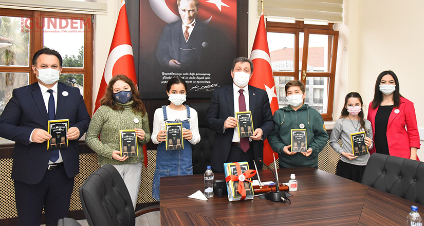 BİLSEM öğrencileri tarafından “Pandemi Hatırası” kitabı yazıldı