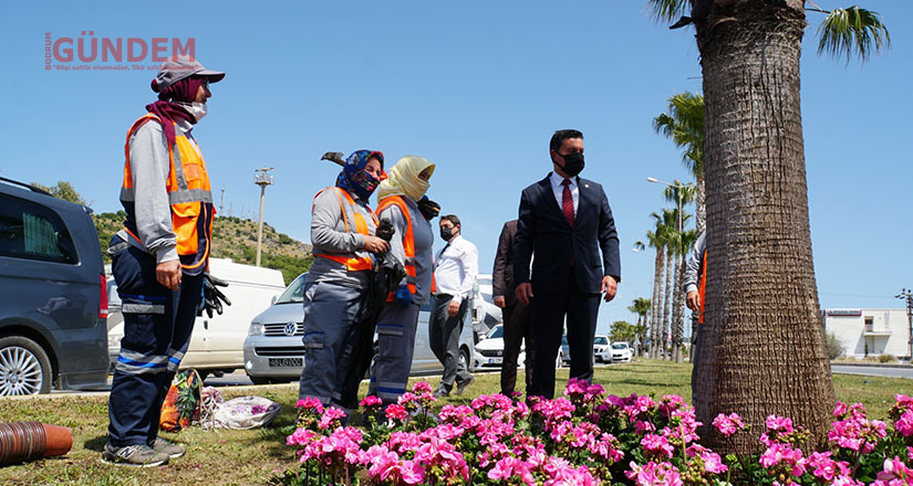 Belediye ekipleri kısıtlamayı fırsata çevirdi