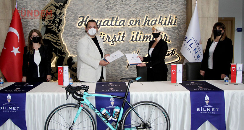Bilnet Okulları, Bodrum Halikarnas Granfondo Uluslararası Bisiklet Yol Yarışı’nın Ana Sponsoru Oldu