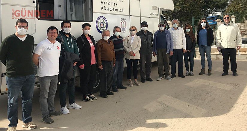 Bodrum’da arıcılık kursu açıldı