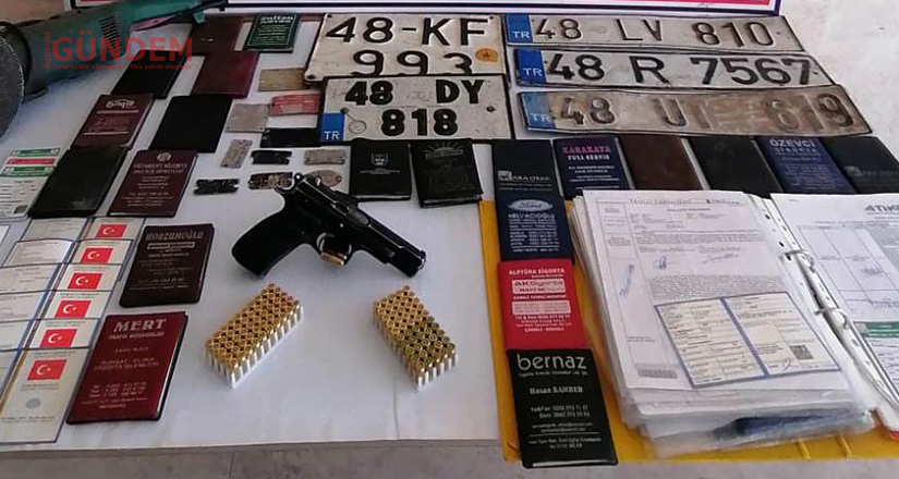 Milas’ta evrakta sahtecilik operasyonu