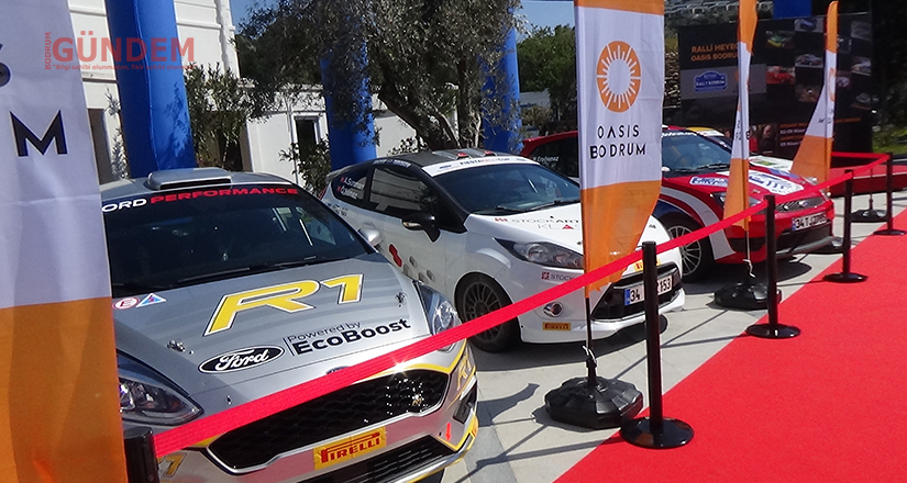 Şampiyon Ralli Otomobilleri ve Pilotlar Oasis Bodrum’da