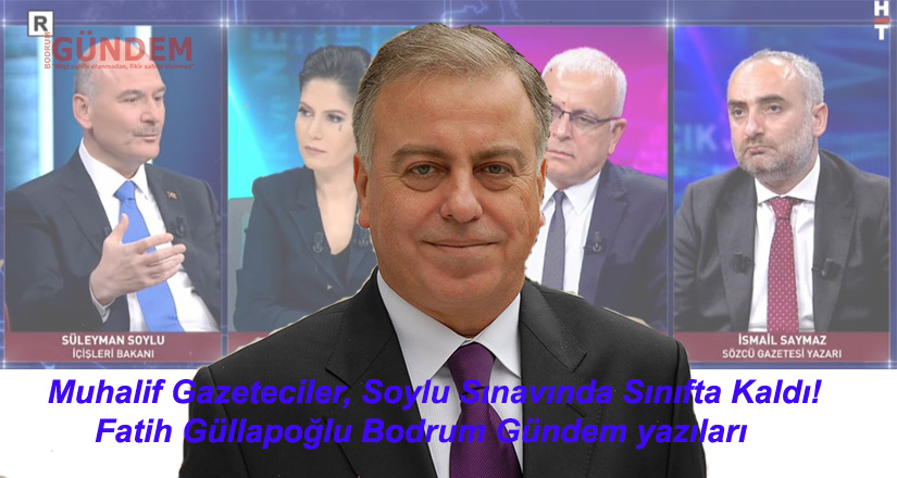 Muhalif Gazeteciler, Soylu Sınavında Sınıfta Kaldı! Süleyman Soylu 2