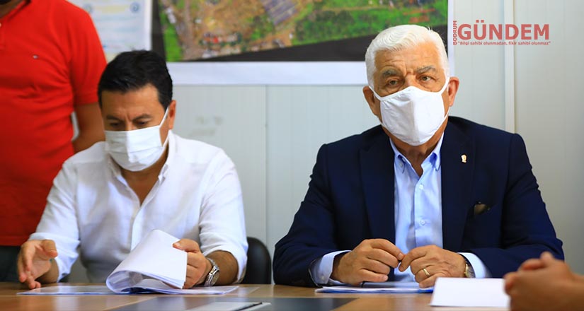 Bodrum’da devam eden yatırımları inceledi