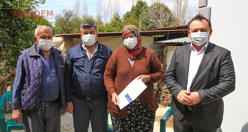 Milas Süt Birliği’nden dayanışma örneği
