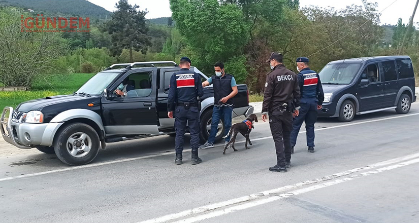 Tam kapanma döneminde denetimler devam etti