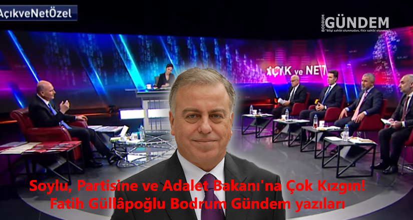Soylu, Partisine ve Adalet Bakanı’na Çok Kızgın! – Süleyman Soylu 4
