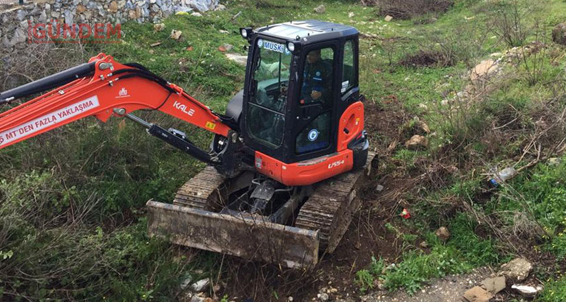 3 bin 600 metre dere temizlendi