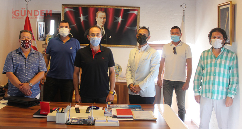 Mavi Değişim Ekibi, Esnaf ve Sanatkârlar Odası’nı ziyaret etti