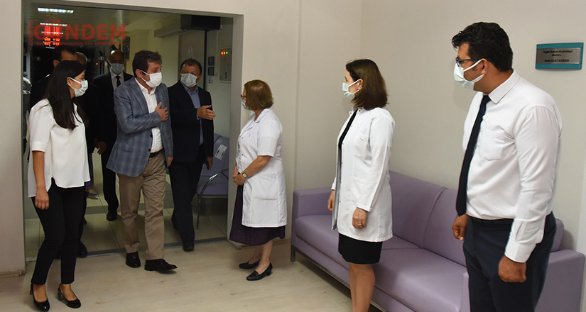 Sağlık Çalışanlarına moral ziyareti