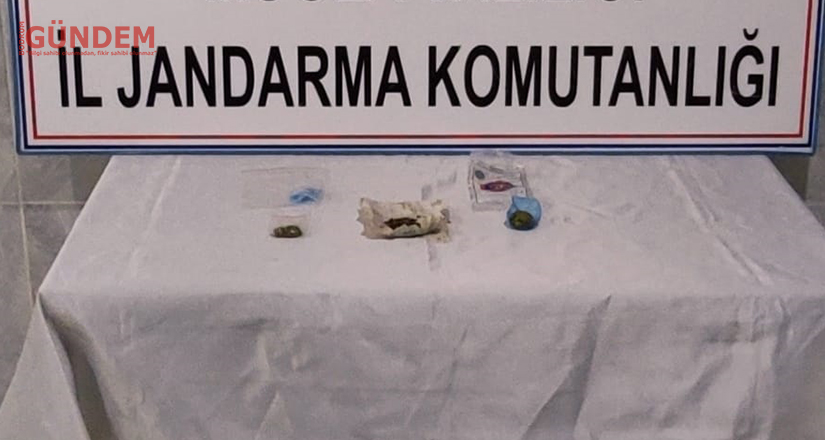 45 gr uyuşturucu ele geçirildi
