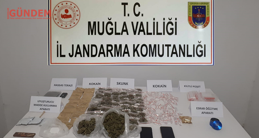 Akyarlar’daki butik otel işletmecisi uyuşturucudan gözaltına alındı