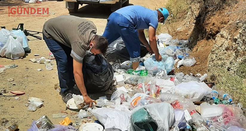 Bayramda 3000 ton çöp toplandı