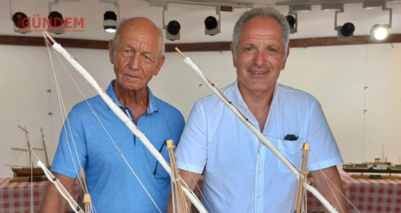 Demokan Ökten Maket Gemi Sergisi açıldı