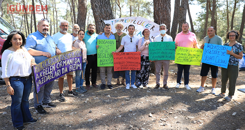 Oktay’dan İkizköylülere destek