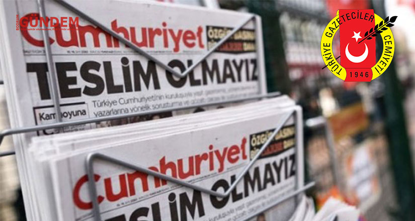Tazminat davalarıyla gazetelere ve gazetecilere baskı uygulamaktan vazgeçin