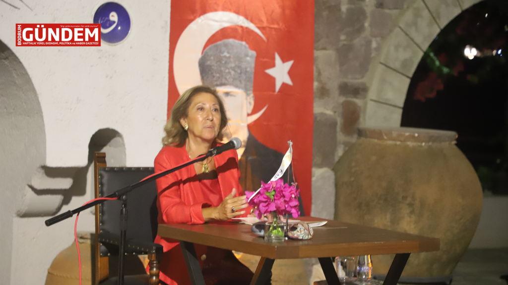 Gülsün Bilgehan Bodrum’da Lozan’ı anlattı