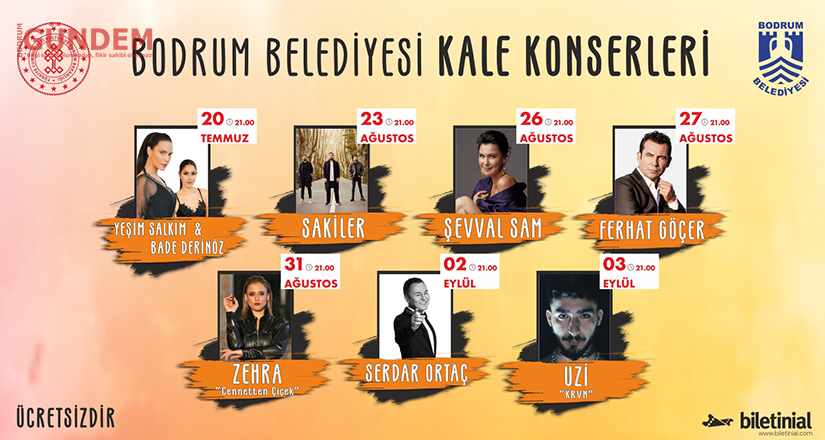 Ücretsiz Kale Konserleri başlıyor