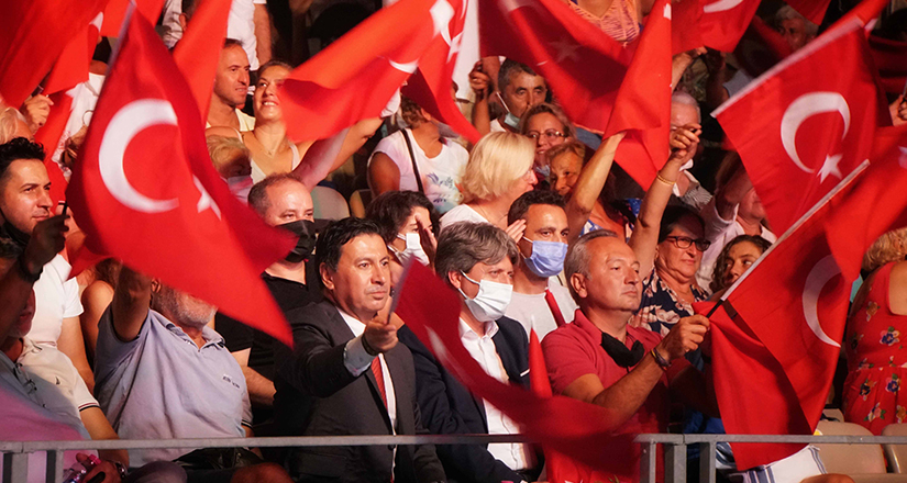 Bodrum’da 30 Ağustos Zafer Bayramı coşkuyla kutlandı