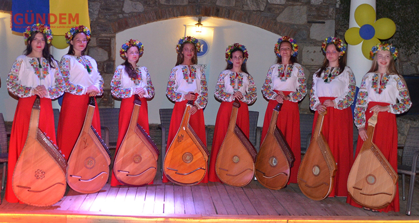 Ukrayna Bağımsızlık günü Marmaris’te kutlandı