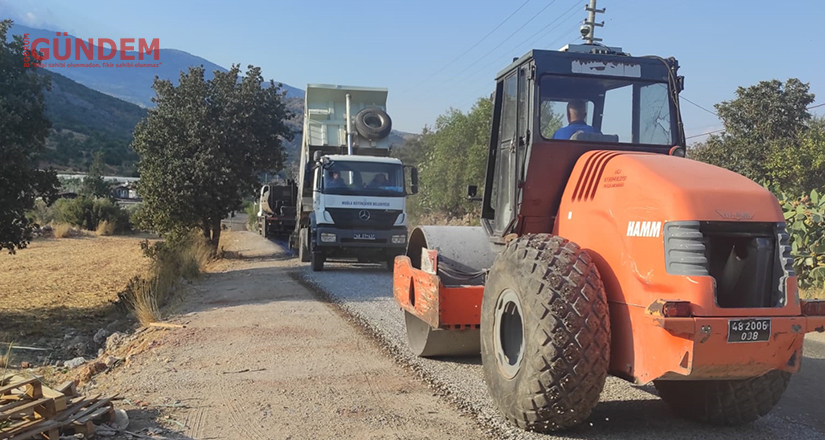 18 kilometre uzunluğunda yol asfaltlandı