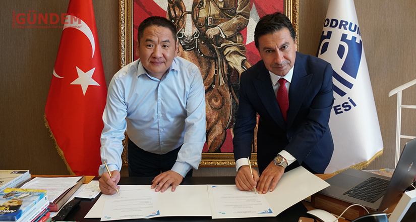 Moğolistan ile Bodrum arasında iyi niyet protokolü imzalandı