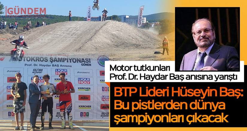 Motor tutkunları Prof. Dr. Haydar Baş anısına yarıştı