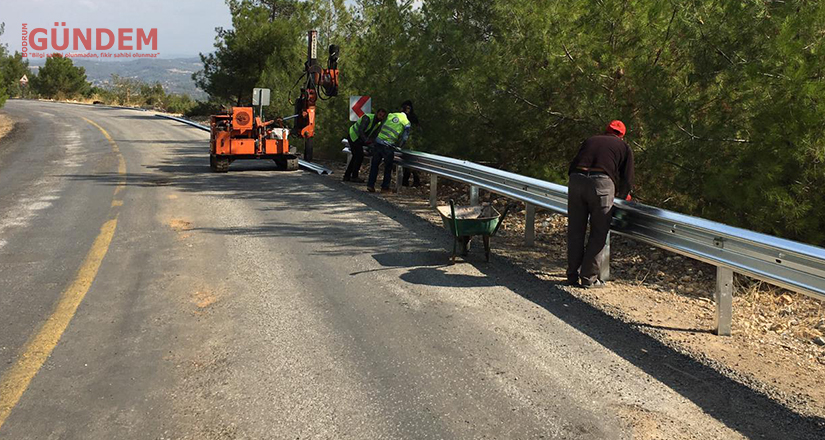 Muğla’nın yollarında asfalt çalışmaları sürüyor
