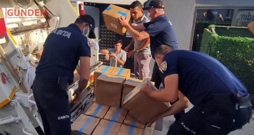 1 ton sağlıksız ürün imha edildi