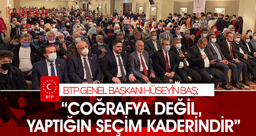Coğrafya değil yaptığın seçim kaderindir