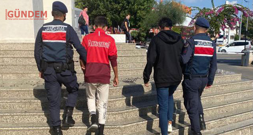 Fethiye’de hırsızlık yapan iki şahıs yakalandı