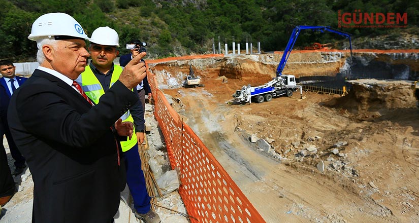 Turgutreis İleri Biyolojik Atıksu Arıtma Tesisi’nin %60’ı tamamlandı