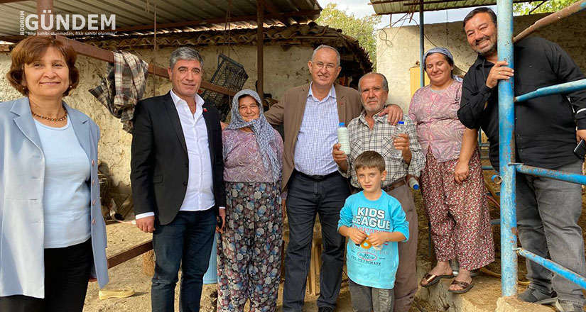Üretici su fiyatına süt satıyor