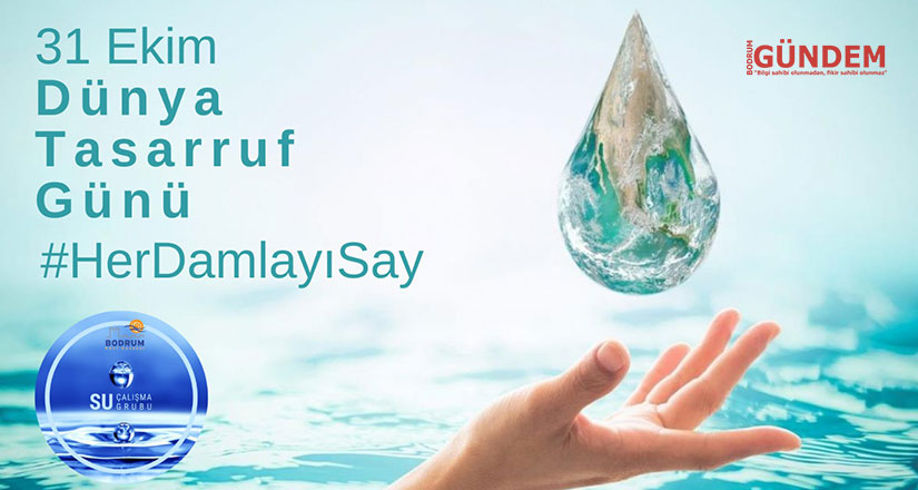 Her Damlayı Say, çünkü kuraklık ve susuzluk kapıda