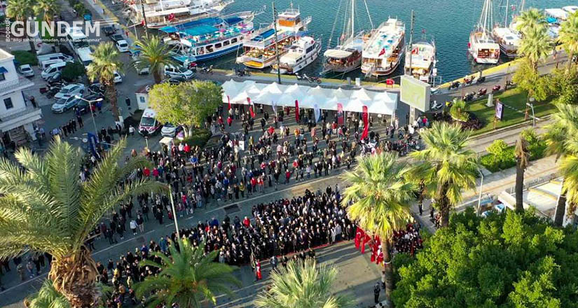 10 Kasım’da Bodrum tek yürek oldu