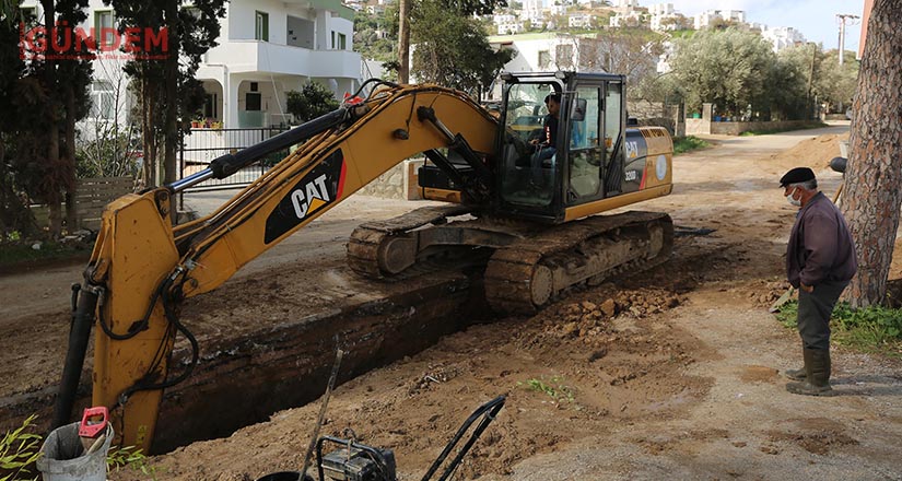 Başkan Gürün Bodrum altyapı projeleri hakkında bilgi verdi
