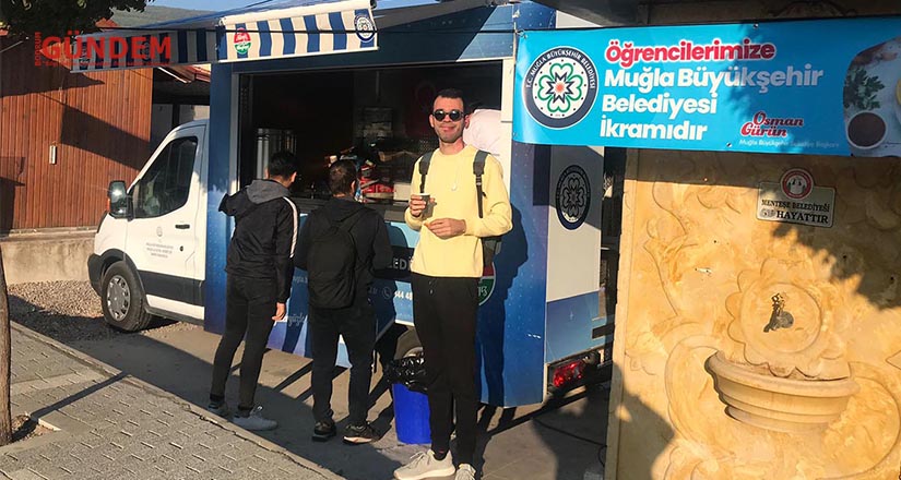 Büyükşehirden öğrencilere çorba servisi
