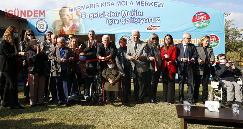 Marmaris Kısa Mola Merkezi açıldı
