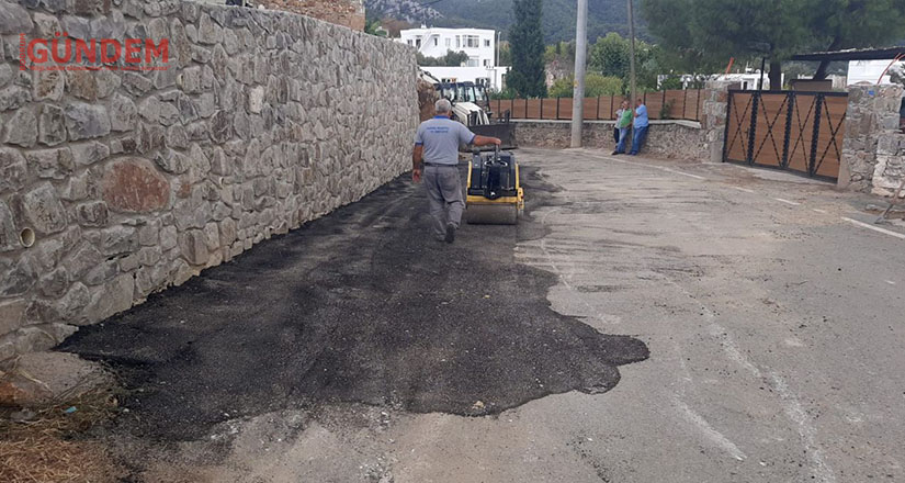 Yarımada genelinde yol çalışmalarına hız verildi