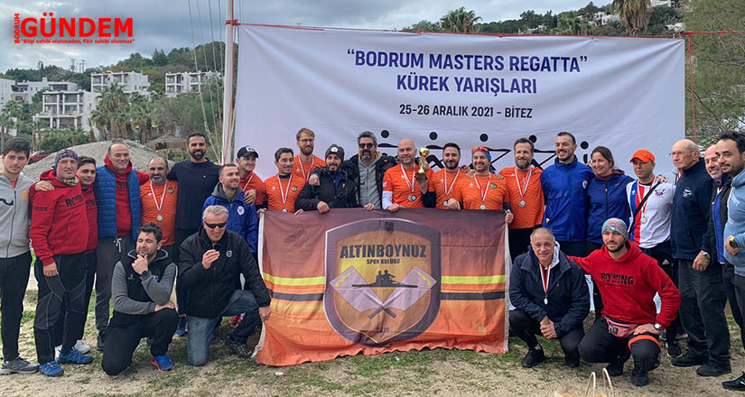 Bodrum kupası kürek yarışları başarıyla sonuçlandı