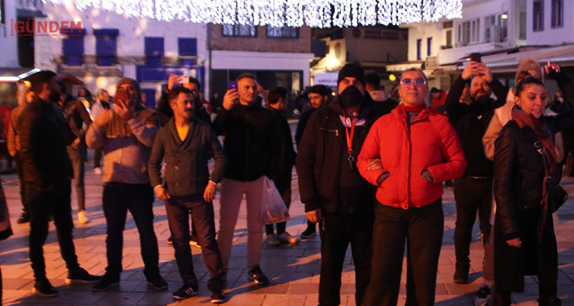 Bodrum’da yeni yıl partisi tüm coşkusuyla başladı