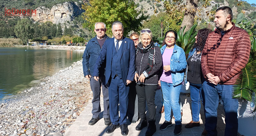 Dalyan betona teslim edilmemeli