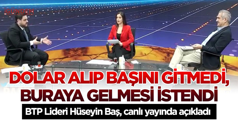 Dolar Alıp Başını Gitmedi, Doların Buraya Gelmesi İstendi